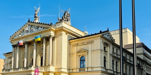 This is one of the four stages currently being used by the National Theatre in Prague. The former German Prague Opera House is one of the most important music venues in Europe. It can be found between the main railway station and the National Museum in Prague, close to the north-south main road, which is used for traveling from the city center to the Vinohrady area.